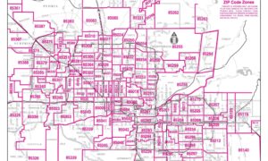 Pheonix Zip Code Maps 2022